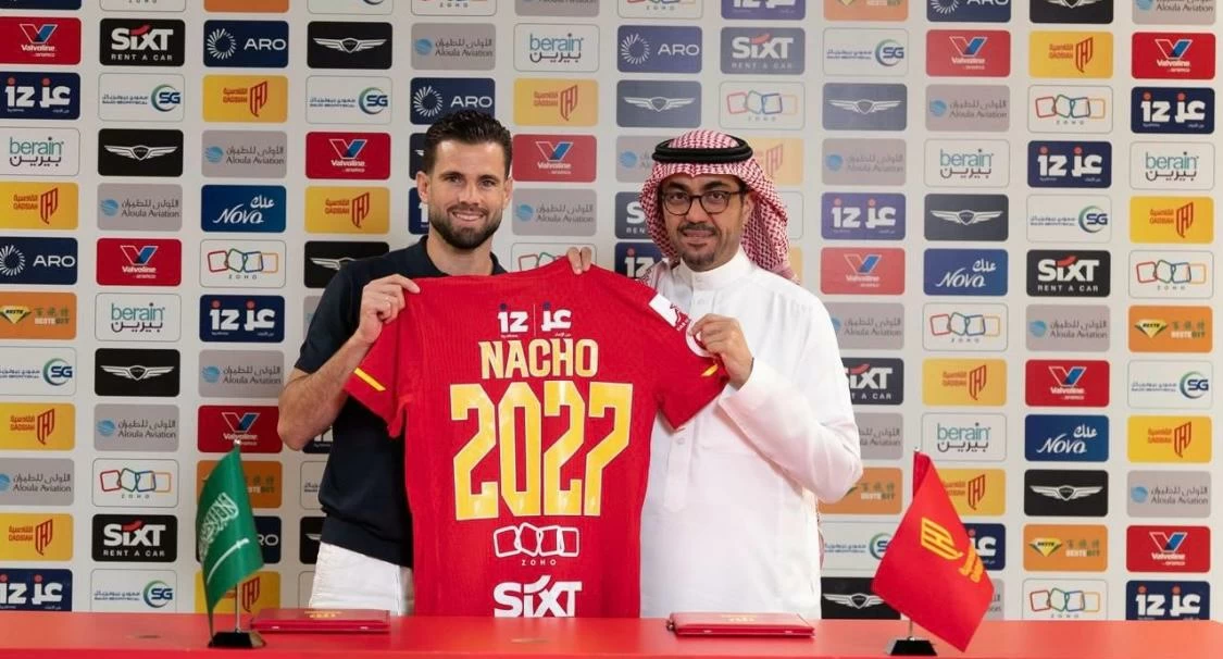 تجديد عقد ناتشو فيرنانديز مع القادسية حتى 2027