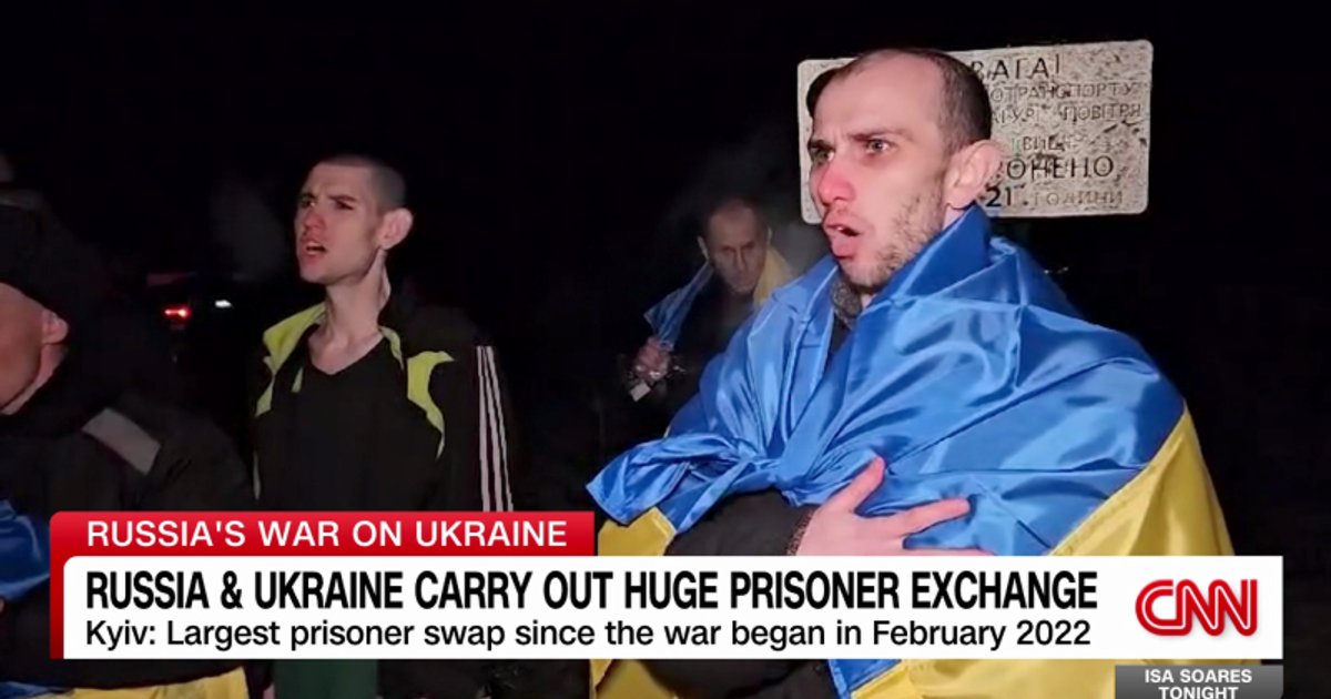 Russian airstrikes in Ukraine and Easter prisoner exchange