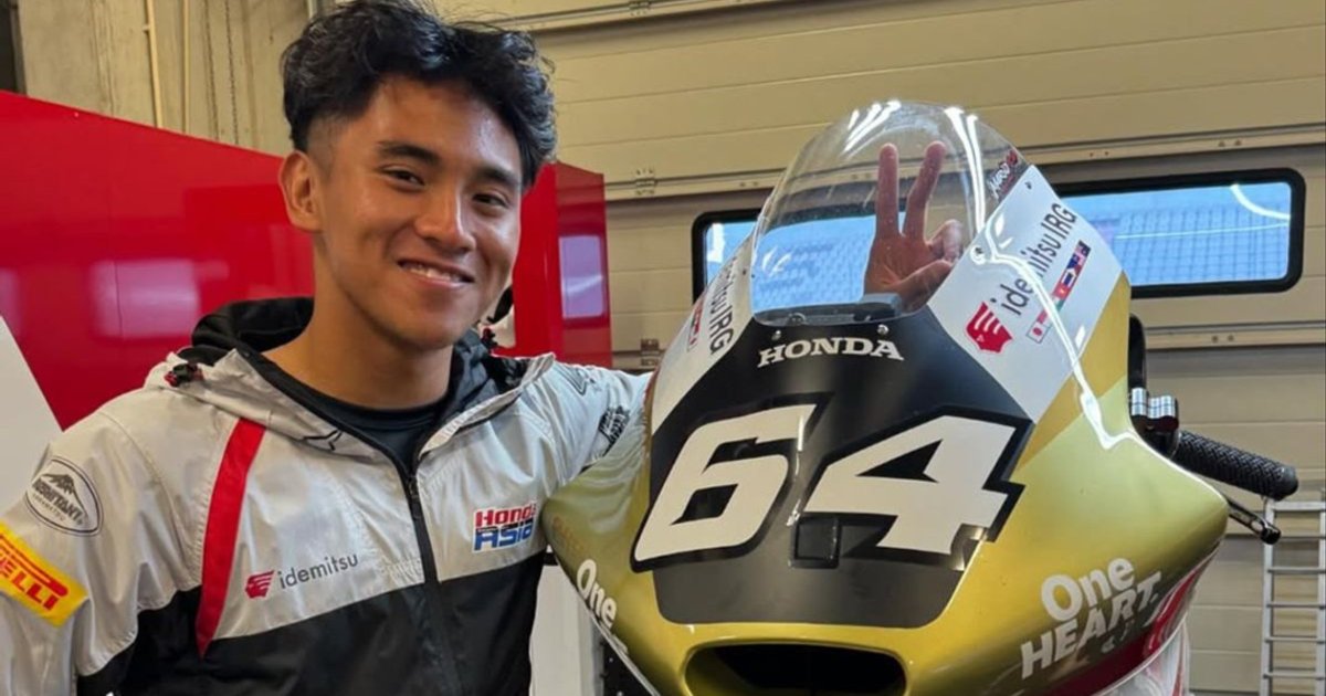 Mario Aji déçu par son échec au Moto2