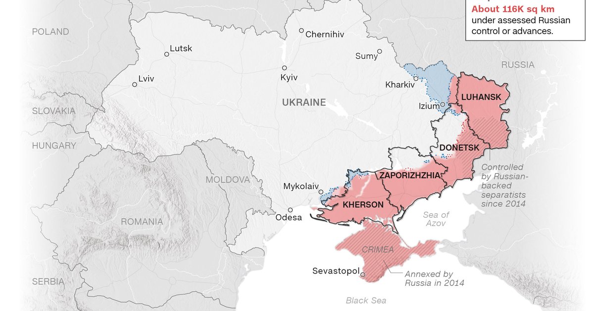 La Russie prend Louhansk, l'Ukraine dément les allégations