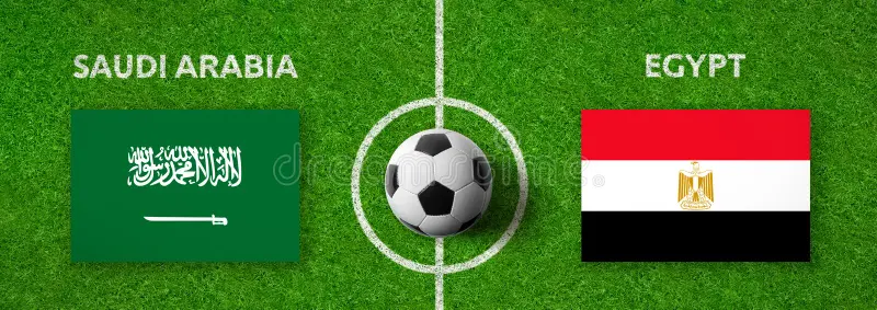 L'Égypte marque trois buts contre l'Arabie Saoudite