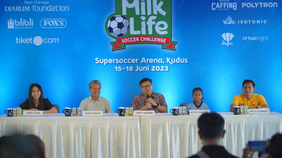 MilkLife Fußball-Challenge und Ehrung der Familie Hartono