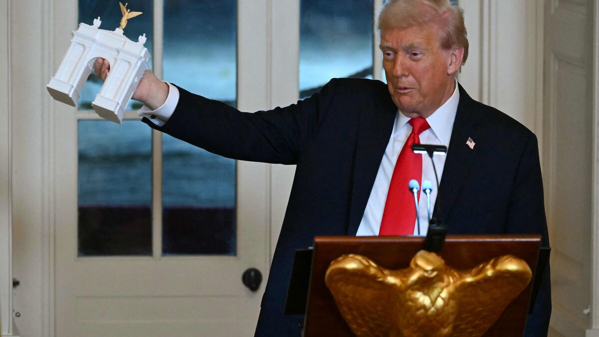 ترامب يكشف عن تصميم قوس نصر في واشنطن