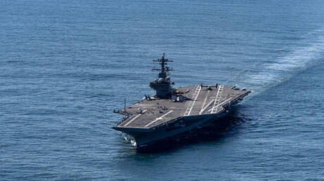 U.S. Aircraft Carrier George W. Bush Deploys to Middle East