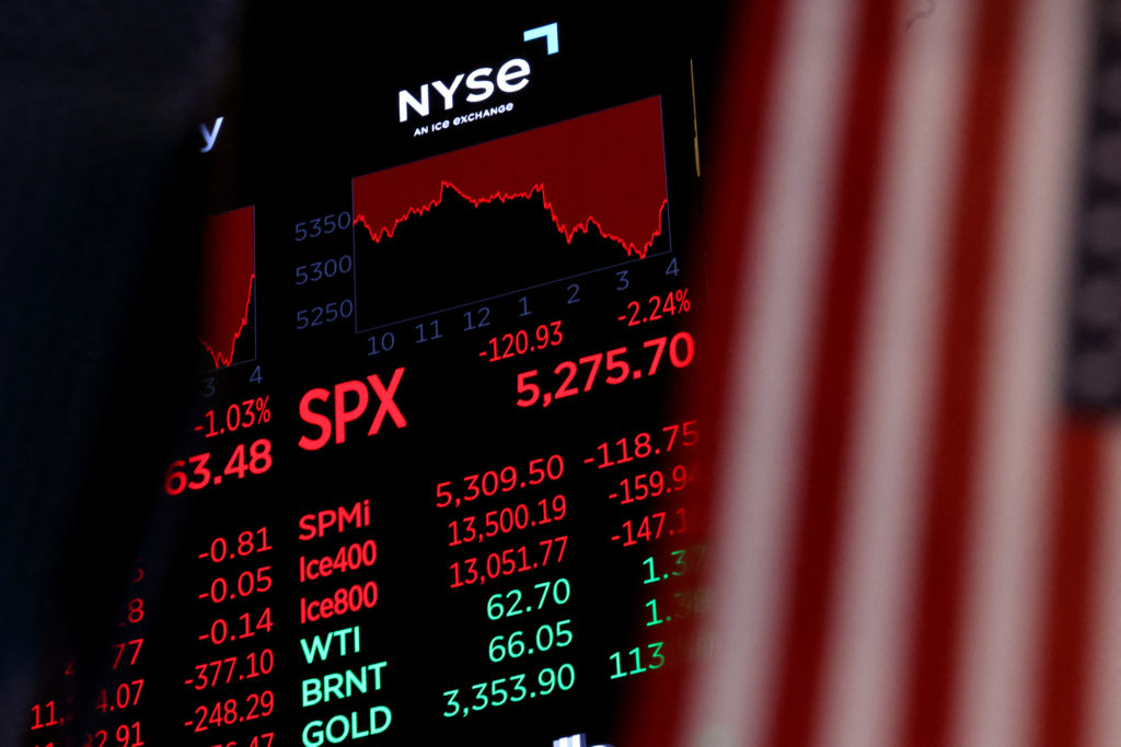 Baisse des actions technologiques américaines face aux tensions