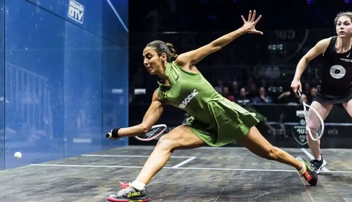 هانيا الحمامي تحقق لقب أوبتاسيا للاسكواش