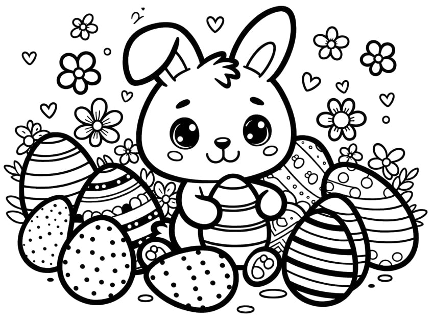 تلوين بيض شم النسيم بطريقة آمنة للأطفال