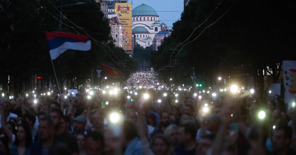Appel à un dialogue en Serbie face aux manifestations