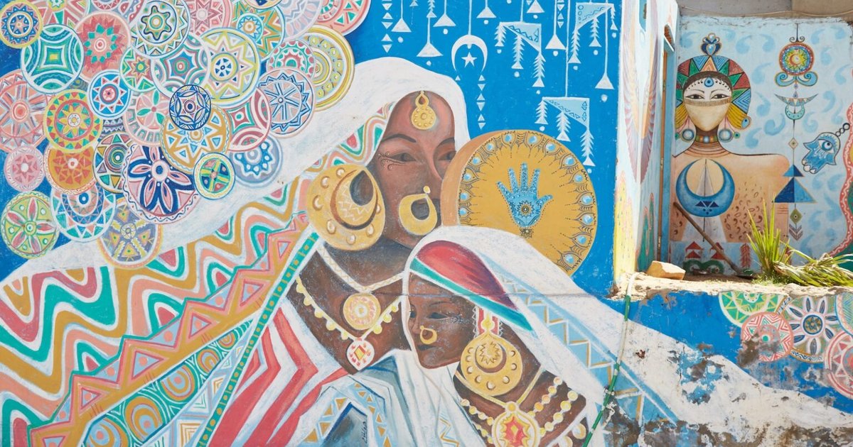 Wandmalereien in Aswan stärken kulturelle Identität