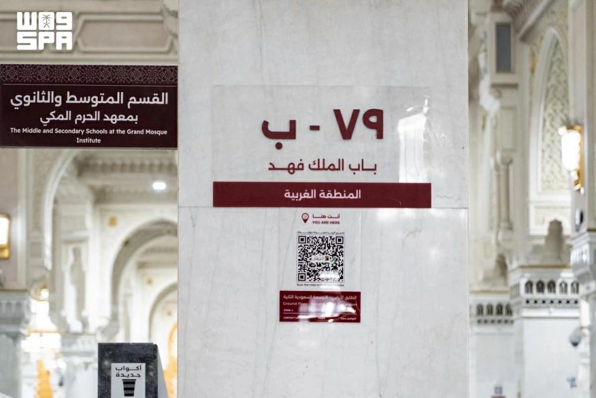 تحسين التنقل في المسجد الحرام عبر نظام ترميز جغرافي