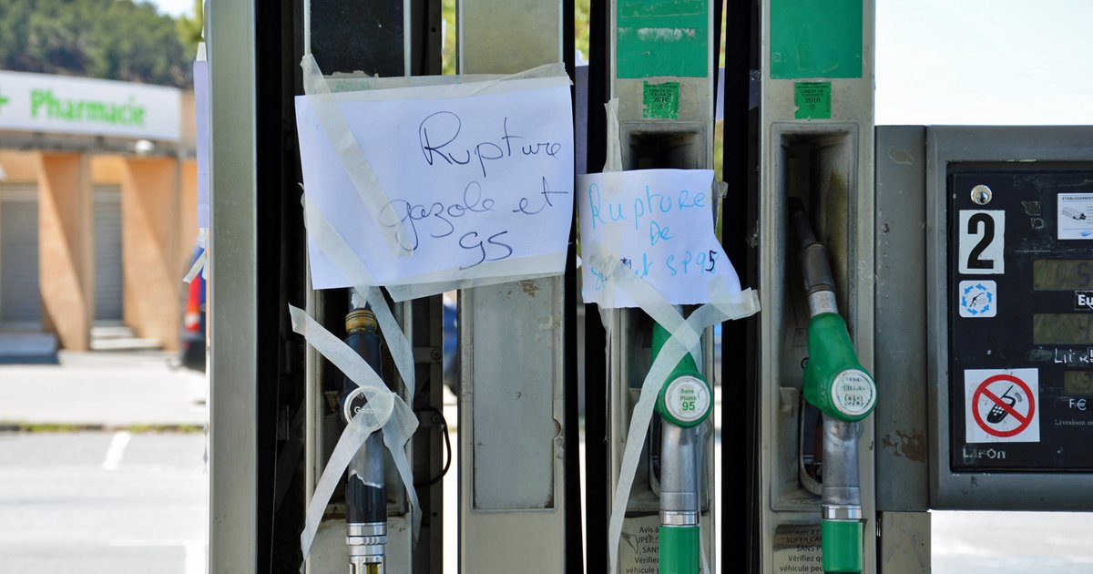 Kraftstoffmangel in Frankreich und seine Auswirkungen