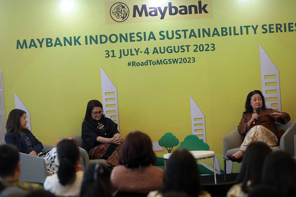 نمو التمويل المستدام لبنك ميبانك إندونيسيا