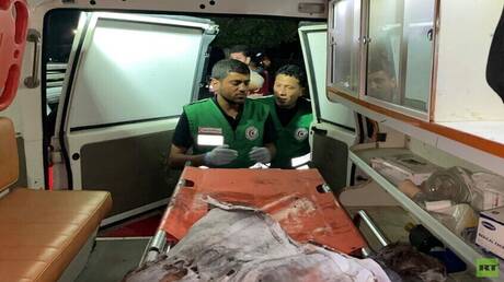 اعتقال مسعفين من الهلال الأحمر الفلسطيني في غزة