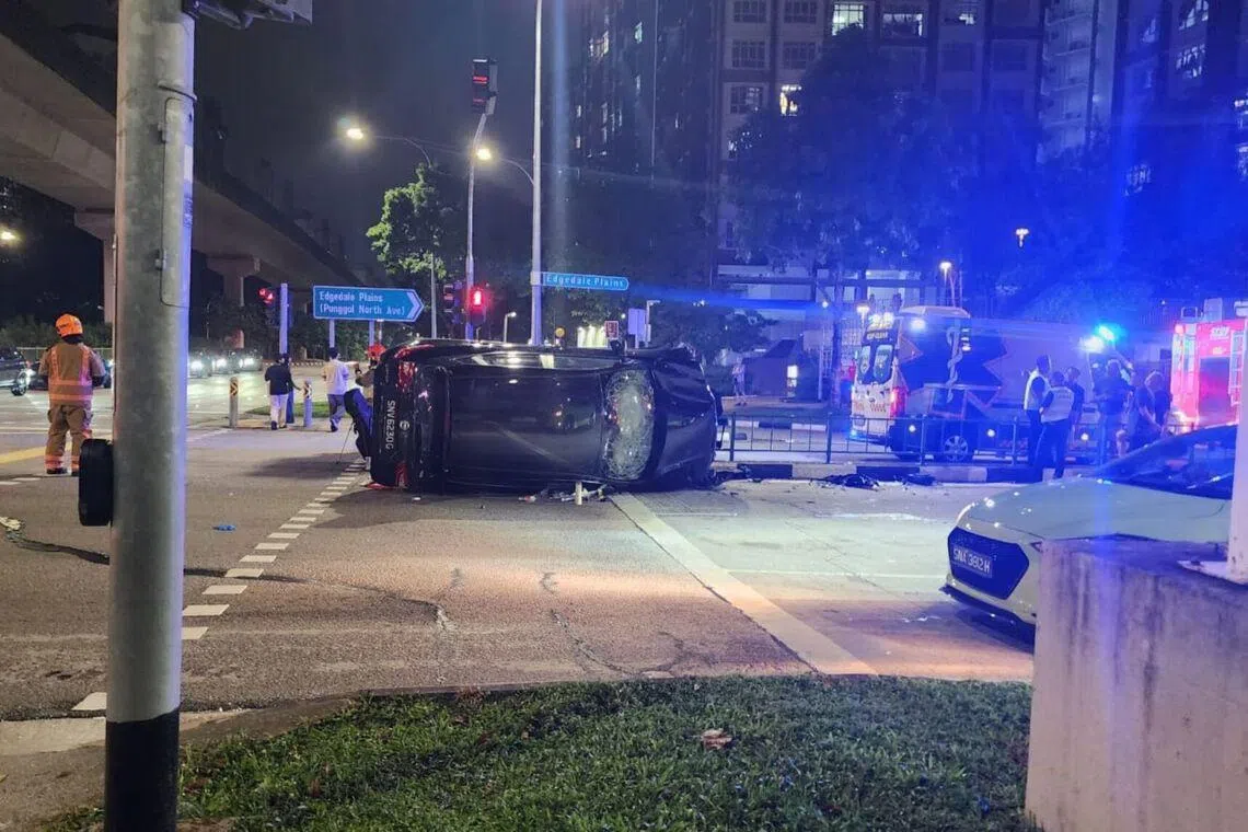 حادث مروري في بونغول بسبب القيادة تحت تأثير الكحول