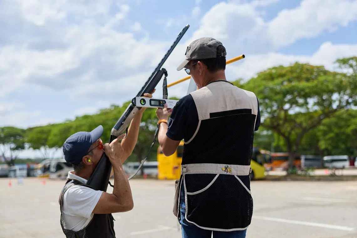 Schussoperationen auf Krähen in Singapur