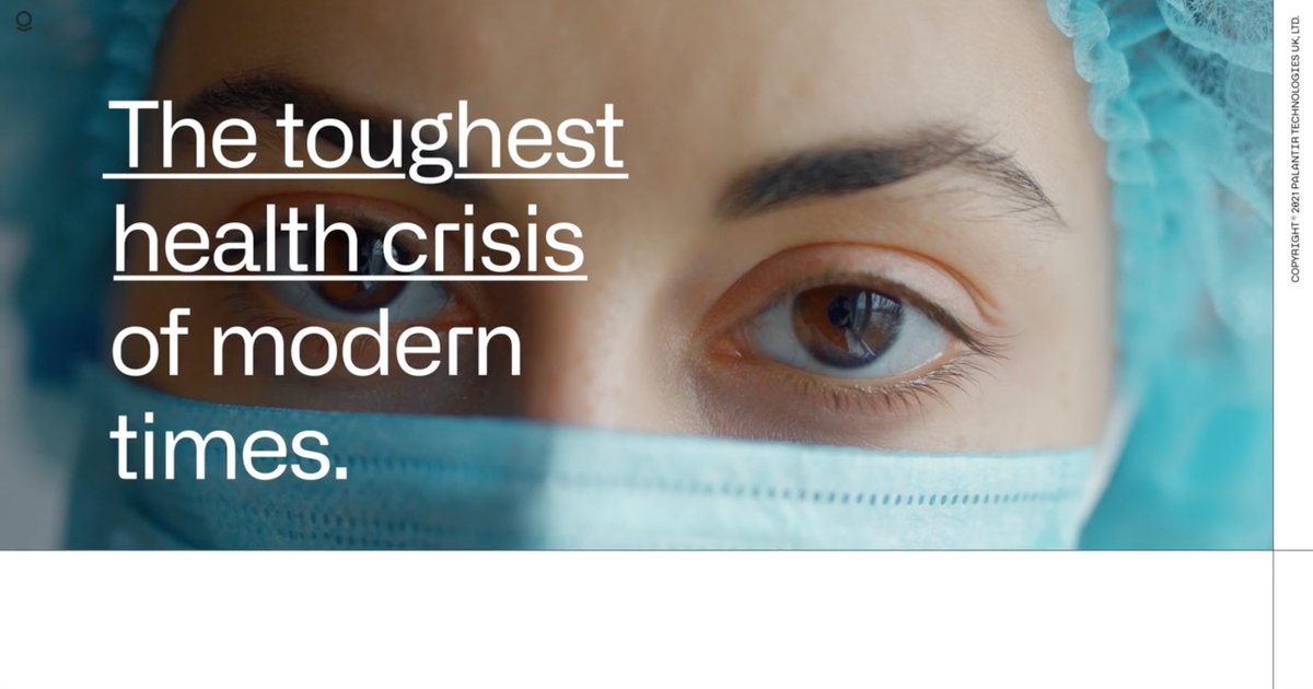 تكنولوجيا بالانتير في الصحة البريطانية