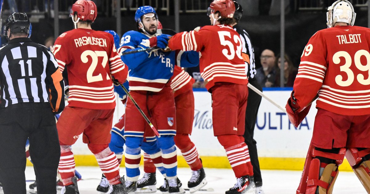 Défaite des Red Wings contre les Rangers et ses conséquences