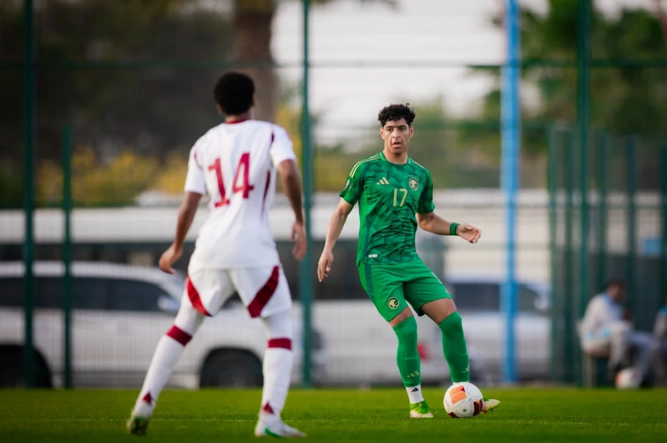 المنتخب الوطني تحت 17 عاماً يتفوق على قطر