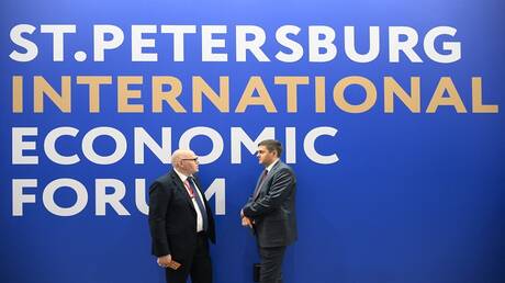 US-Unternehmer im Petersburger Wirtschaftsforum
