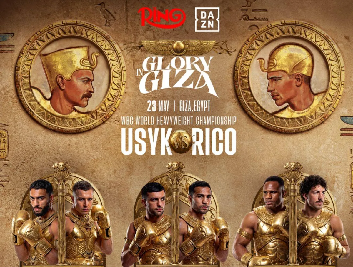 Détails de l'événement « Glory à Giza » en Égypte