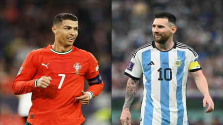 Réunion de Messi, Ronaldo et Mbappé dans une campagne