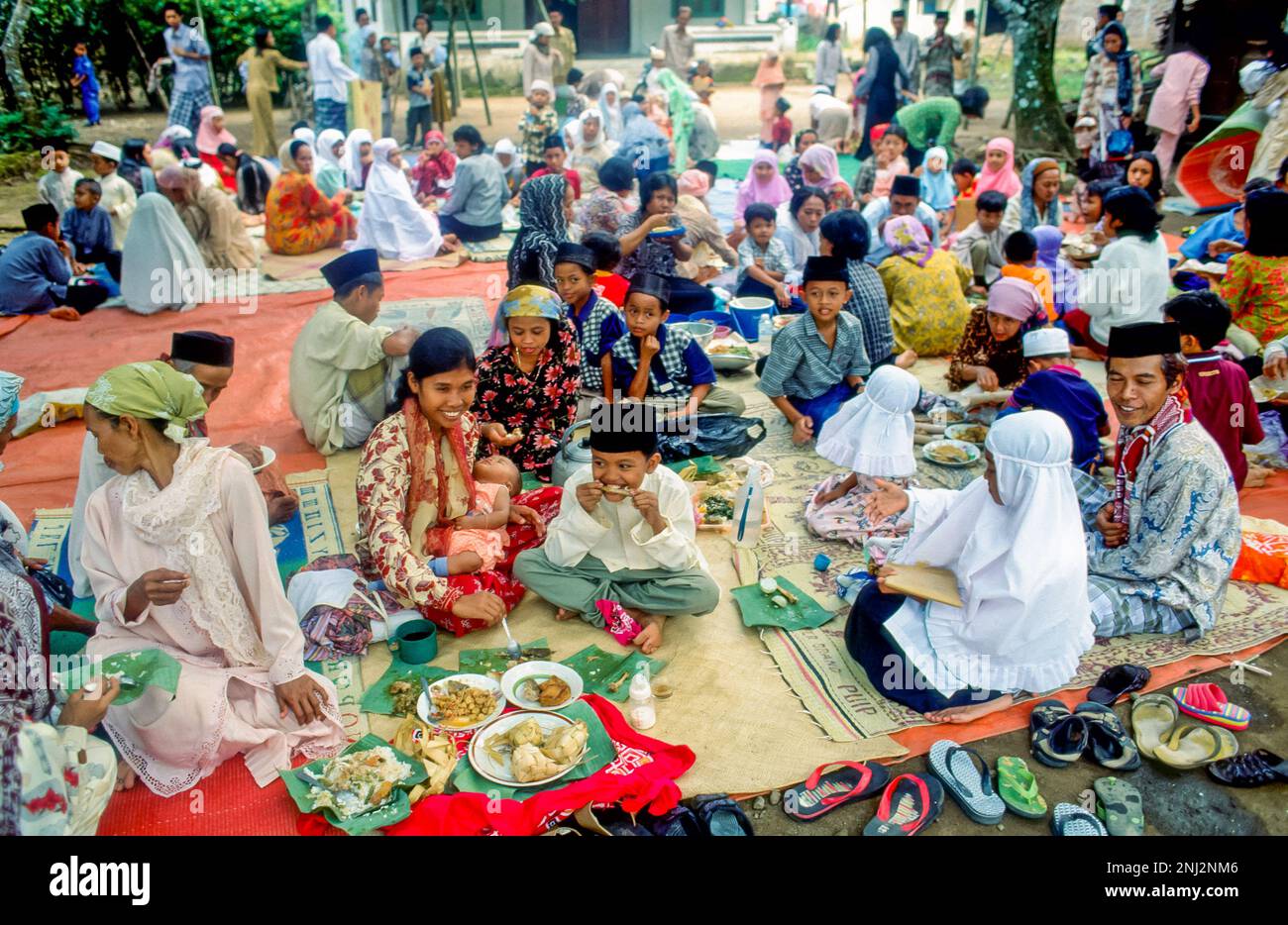 Feierlichkeiten zum Eid al-Fitr in Indonesien