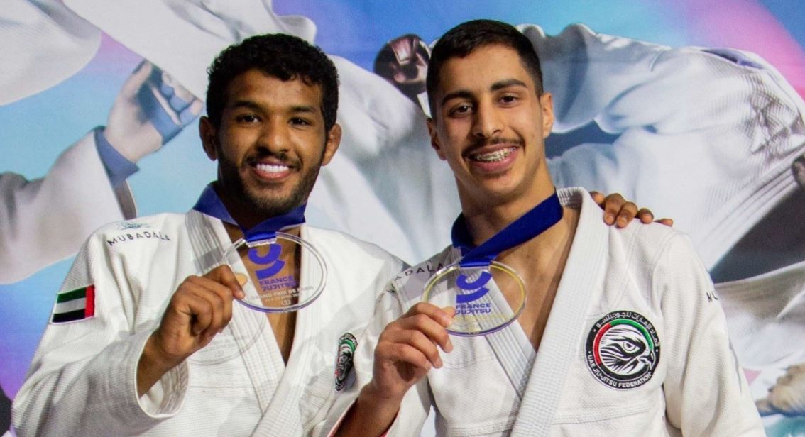 فوز فريق الجيوجيتسو الإماراتي في غراند بري باريس