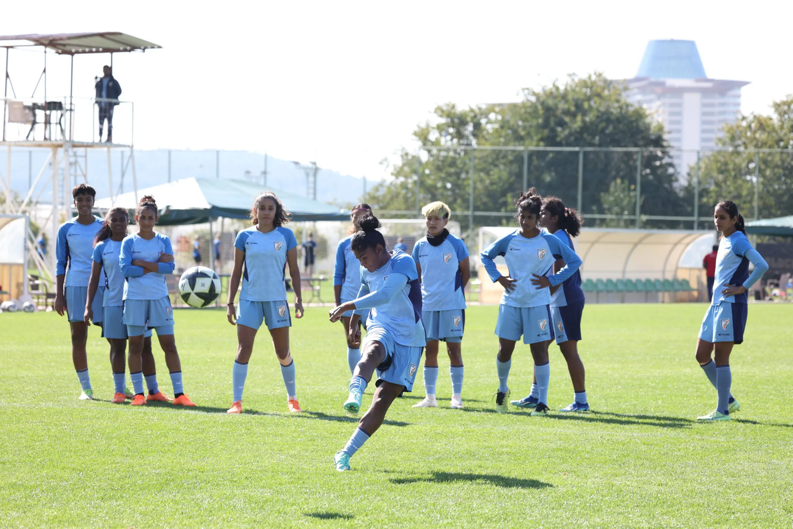 فوز الشابات على أوزبكستان في كأس آسيا