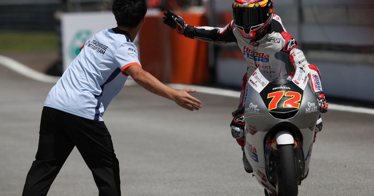 Échec de Vida Egha Pratama à la course Moto 3 2026