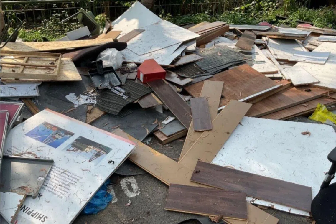 Singapore fines man $8000 for illegal furniture disposal