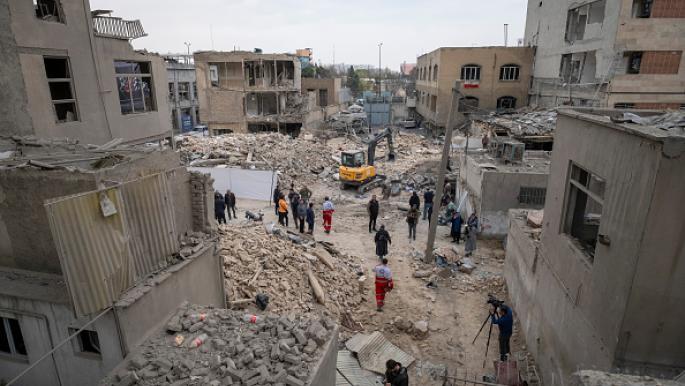 Entdeckung von Clusterbomben in Shiraz