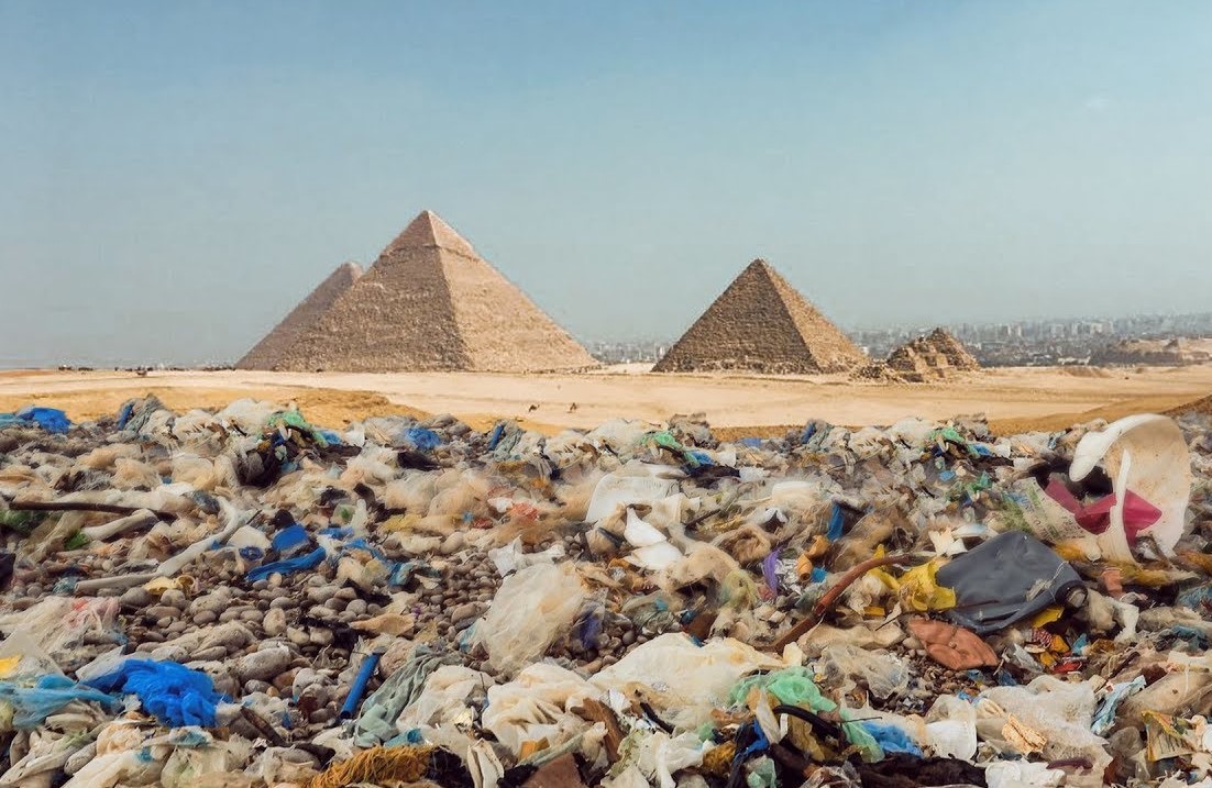 Abfallbeseitigung in der Region Gizeh - 800 Tonnen