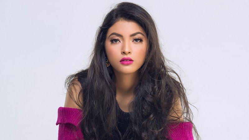 ترويج مى الغيطى لفيلم «The Mummy» في أمريكا