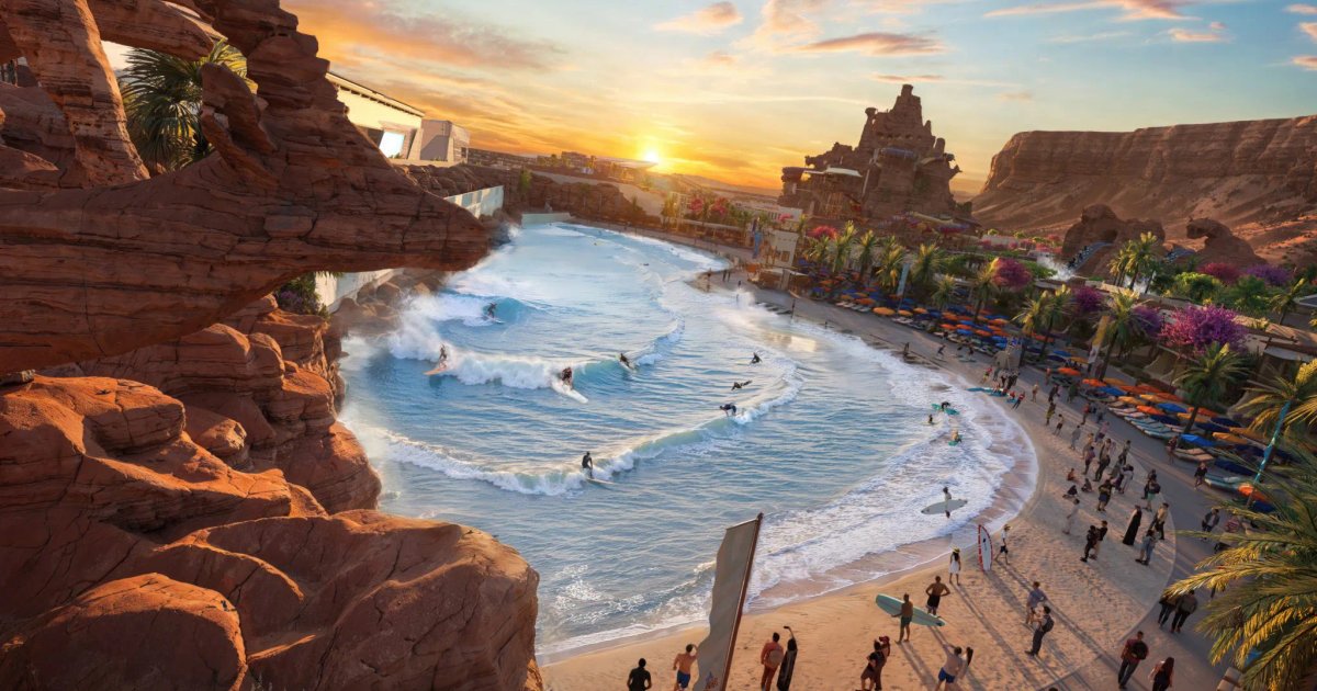 Eröffnung des Aquaribias Parks in Saudi-Arabien