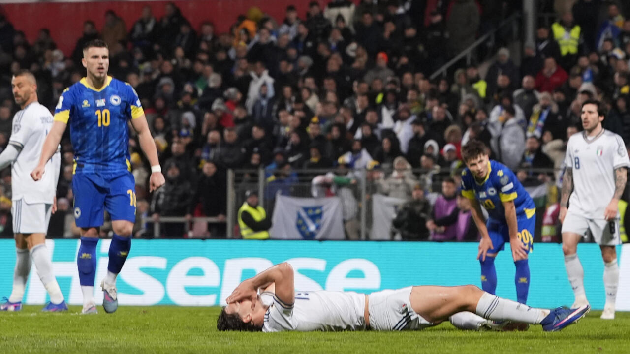 Élimination de l'Italie et qualification pour la Coupe du Monde 2026