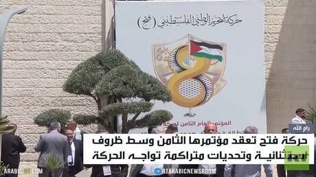 المؤتمر الثامن لحركة فتح في رام الله
