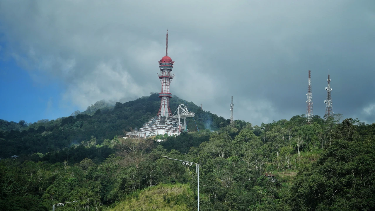 Achèvement du projet de la tour Toriyabada à Bali