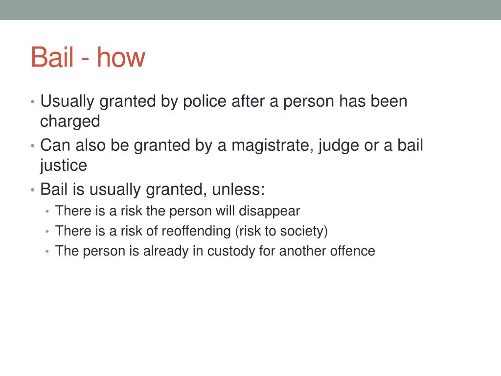 Comment sortir de prison avant le procès