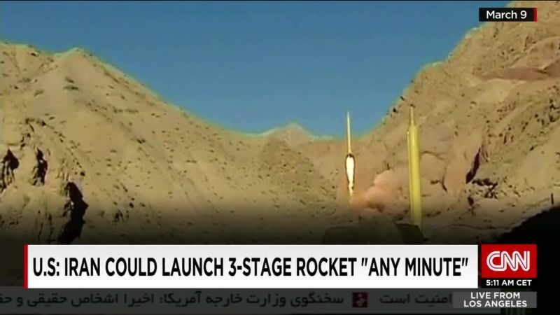 الجيش الإسرائيلي يرصد صواريخ من إيران