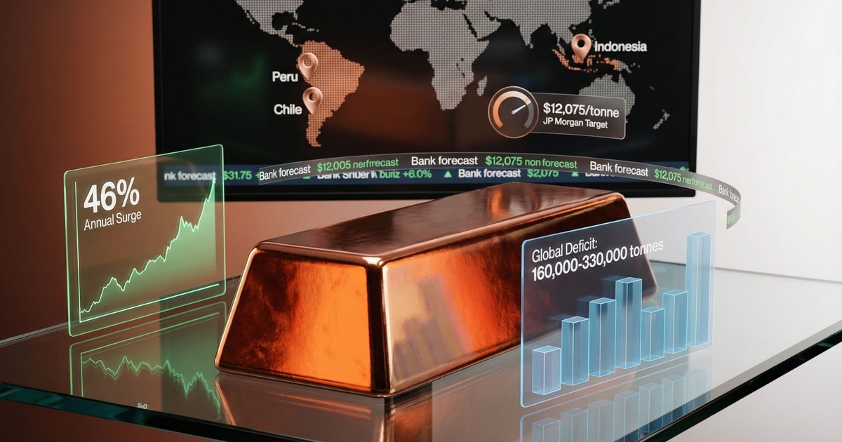 Hausse des prix de l'or et du cuivre en Indonésie 2026