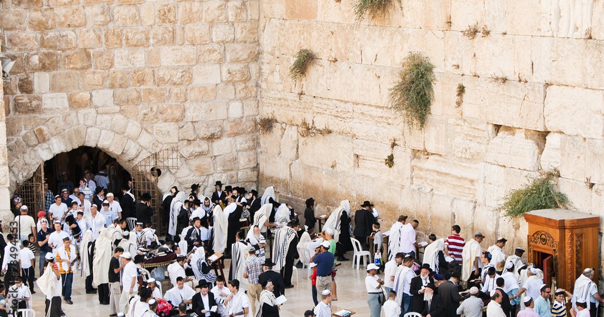 Erhöhung der Gläubigenanzahl an der Klagemauer in Jerusalem