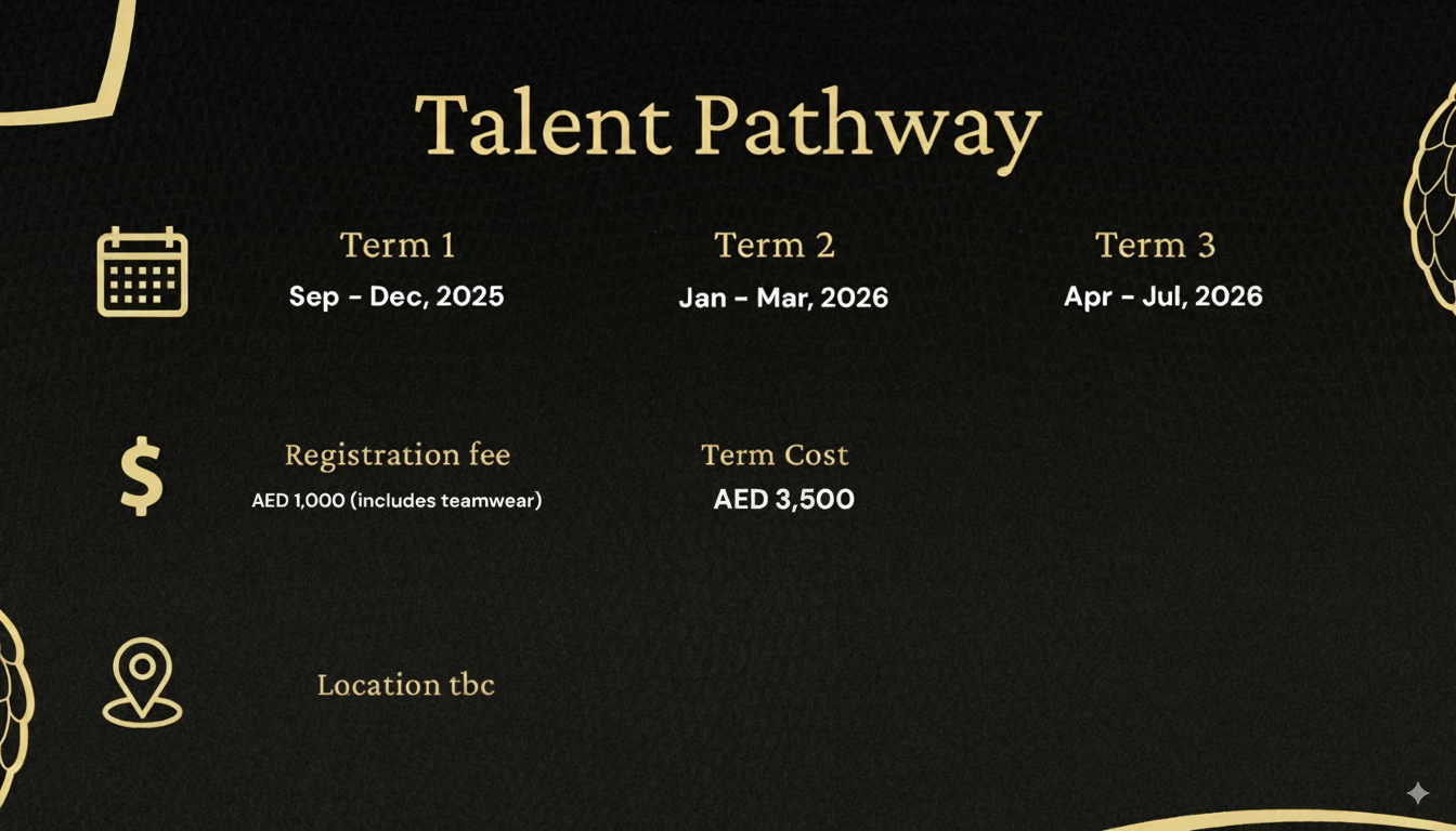 تطوير مسار مواهب الصقور الصحراوية في كرة القدم