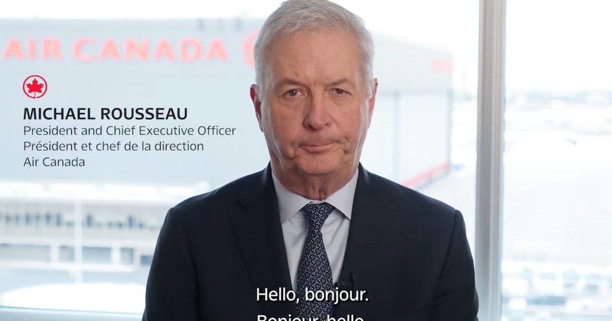 Démission du président d'Air Canada après une controverse