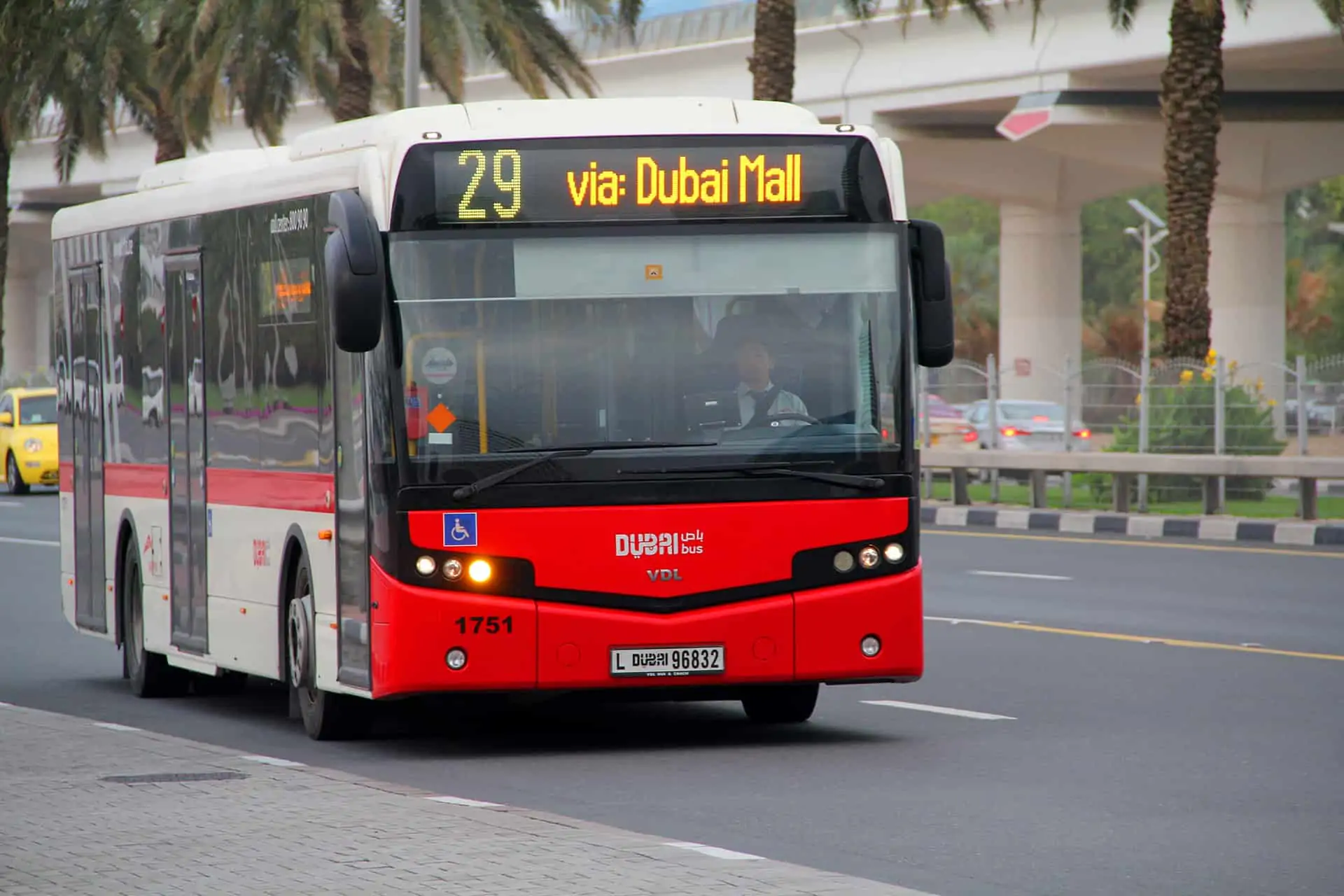 Reprise du service de bus E315 à Dubaï