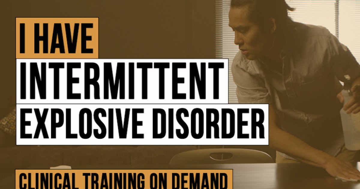 Intensité des crises d'explosion intermittente à Saud Medical