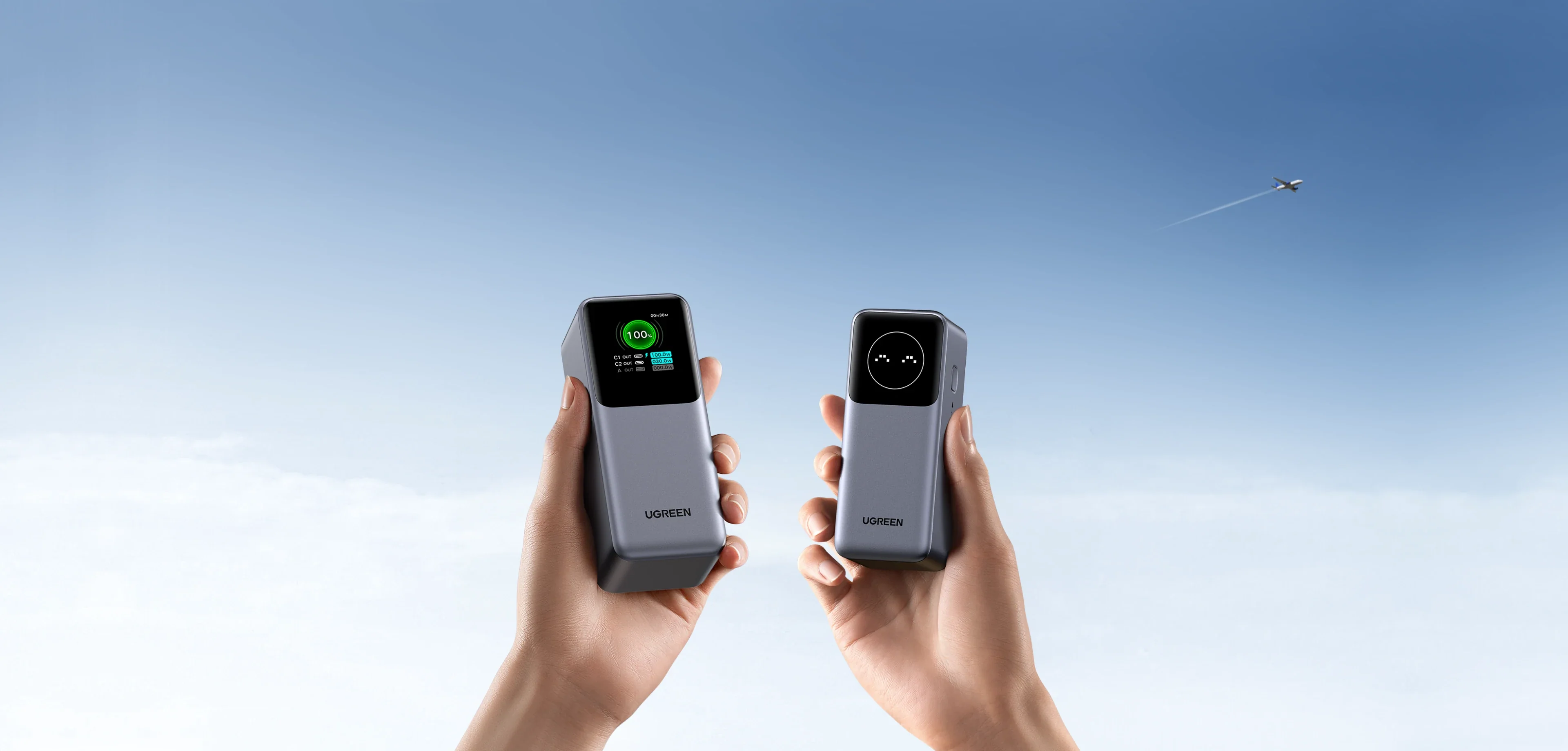 UGREEN präsentiert neue Powerbank für Reisende