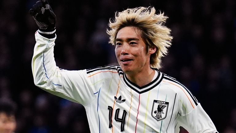 Le Japon bat l'Écosse 1-0 lors d'un match amical