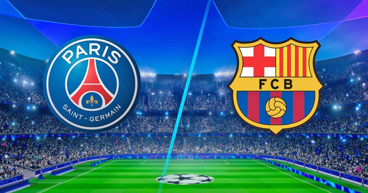 باريس سان جيرمان ينتصر على برشلونة في دوري الأبطال