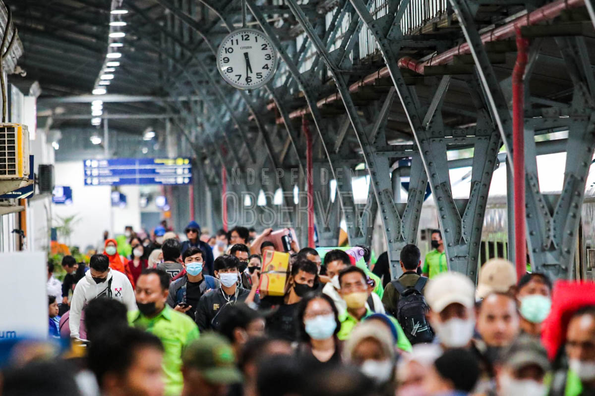 Augmentation du nombre de passagers des trains en Indonésie