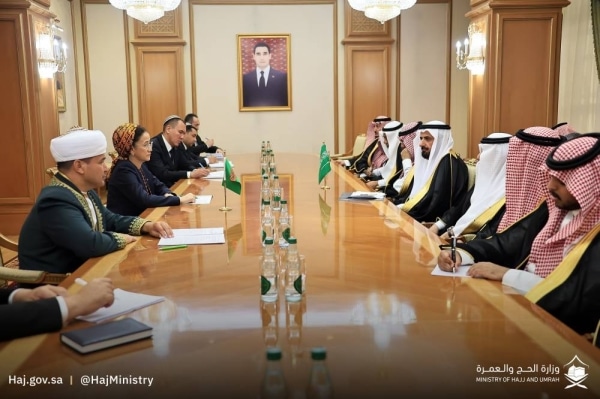 استقبال وزير الحج والعمرة في الحدود الشمالية